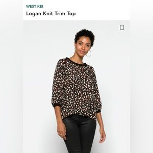 NWT - Great work blouse -XL